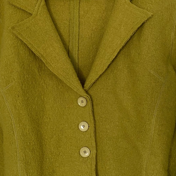 Green wool jacket - Picture 3 of 3